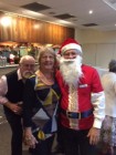 2 - Ian H, Joy D & Santa