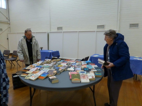 Norm & Margaret De Valle & the books